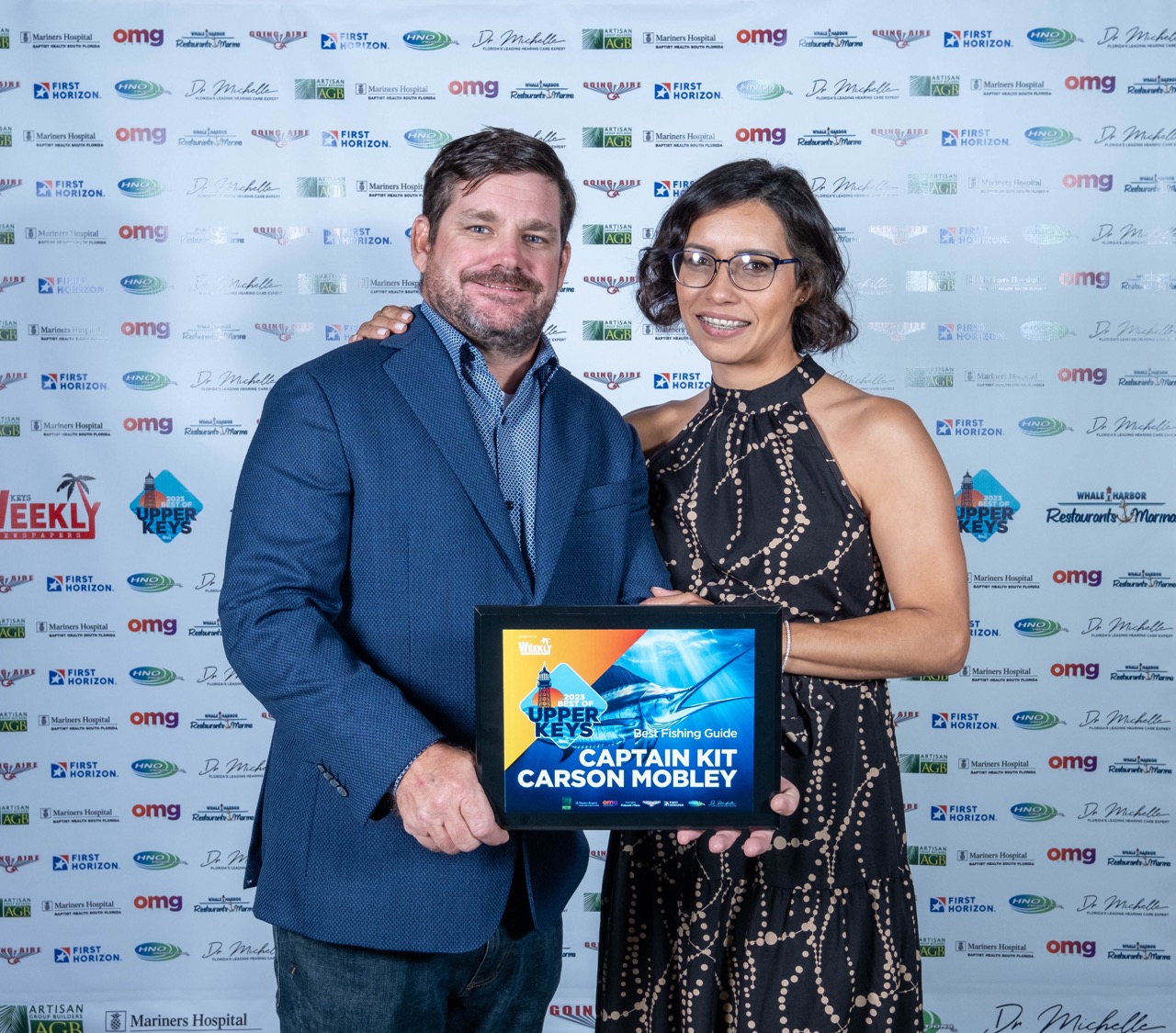 Captain Kit Carson wins Best Fishing Guide award at Whale Harbor ceremony